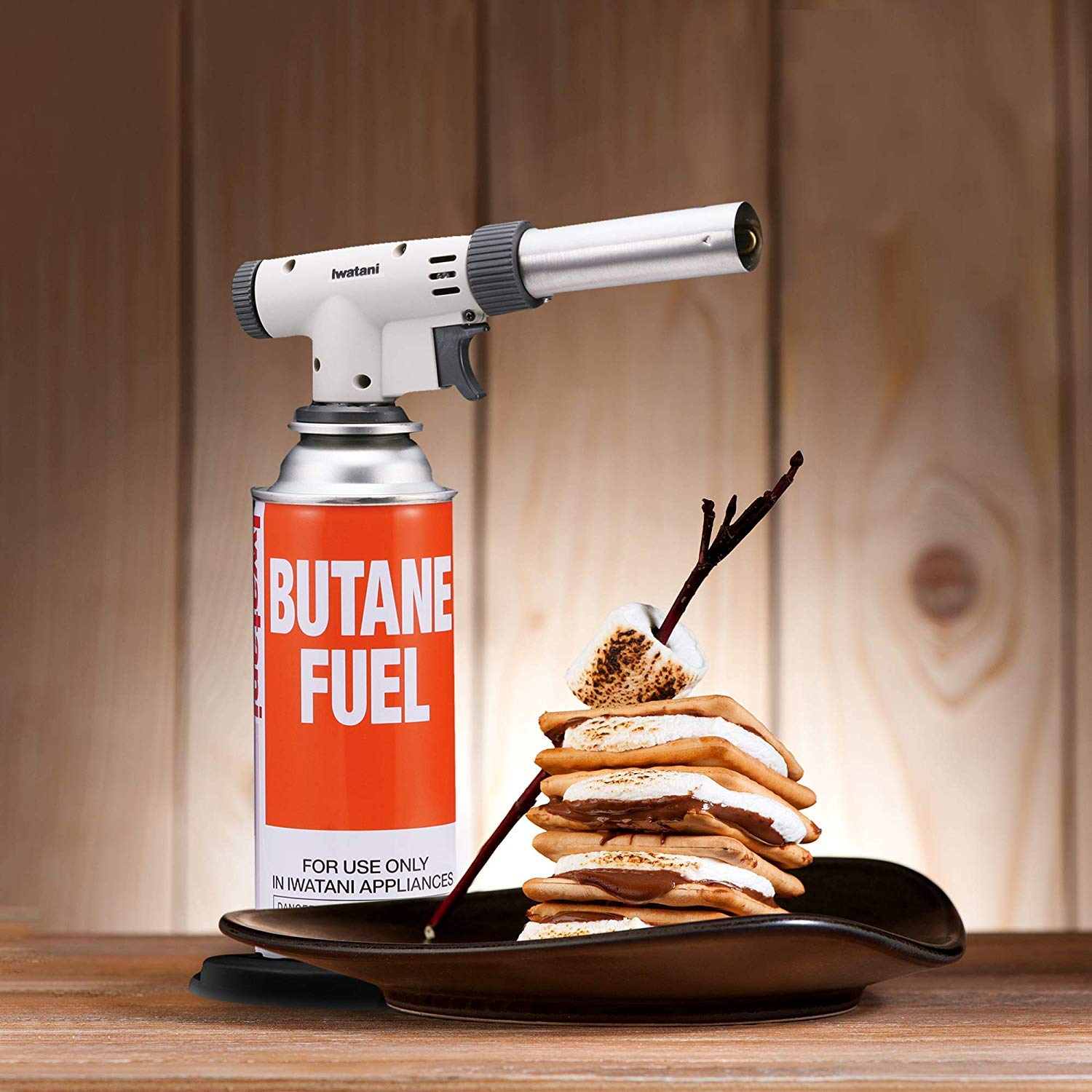 Iwatani PRO2 Culinary Butane Torch for sous vide, crème brulee
