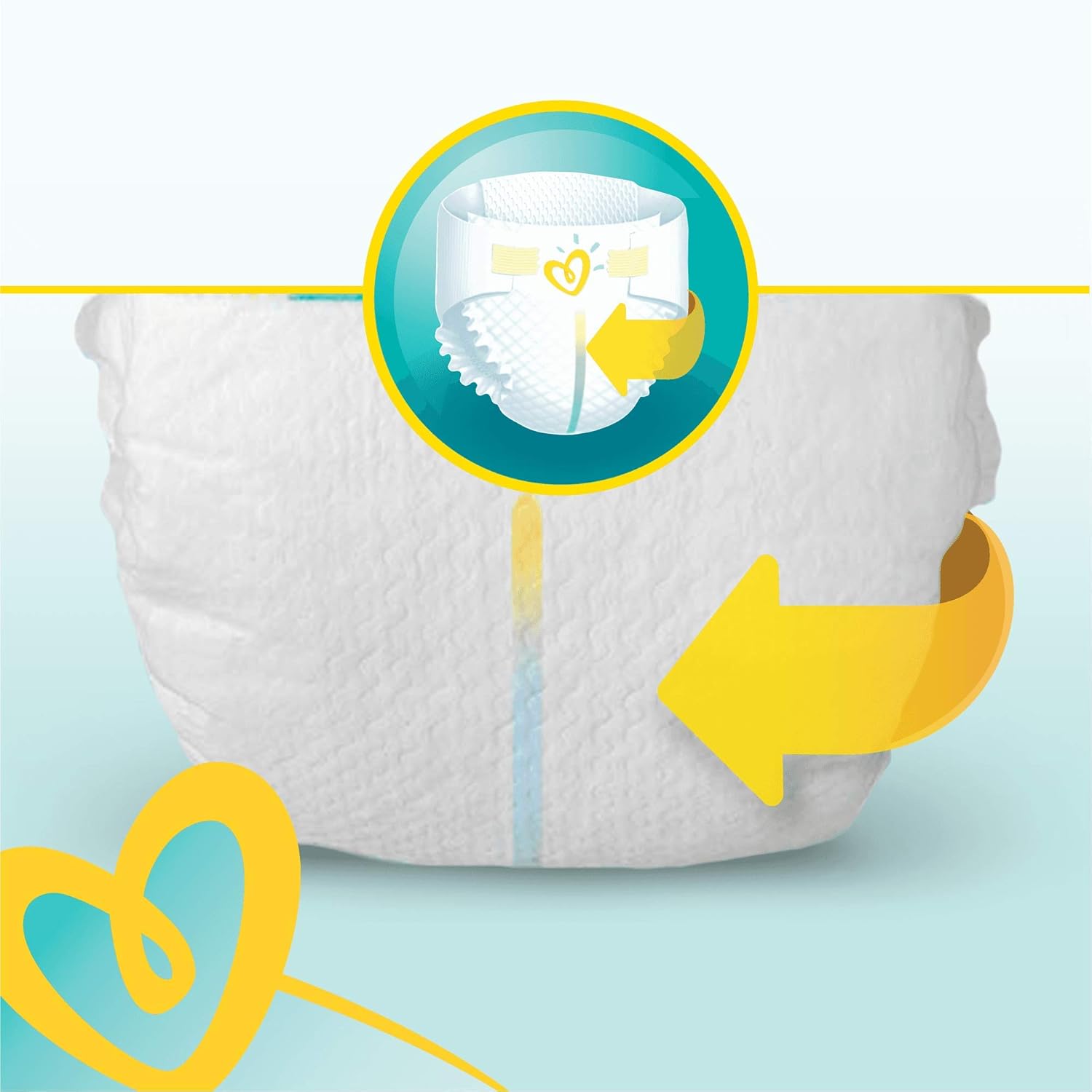 Pampers Size 5 Baby Premium Protection Monthly Saving Nappies - Pack of 136 Nappies, Size 5 (136 Pieces), 136 Count (Pack of 1) - Image 5
