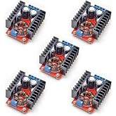 Gowoops 5PCS 150W DC-DC 10-32V to 12-35V Step Up Boost Converter Module Adjustable Power Voltage