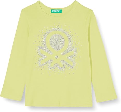 United Colors of Benetton Baby-M/&auml;dchen Felpa Kapuzenpullover