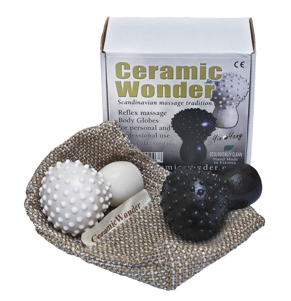 Ceramic Wonder Facial Massage Globes Set of 2