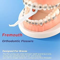 Fremouth Individually Wrapped Orthodontic Flossers