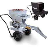 MudMixer Evolution Ultimate Bundle with Hopper Extension, Chute Extension and All-Weather Cover, Processes 45+ 80lb Bags/Hour, 300lb Capacity, 18 Inch Reach