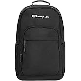 Champion Council Backpack, Black/White, OS