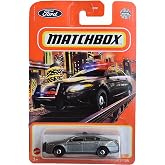 Matchbox Ford Police Interceptor, [Gray] 95/100