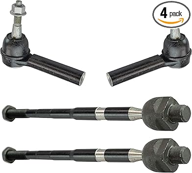 Amazon Com Detroit Axle Complete Front Inner And Outer Tie Rods Driver Passenger Side Replacement For 2010 2011 2012 2013 2014 2015 Chevy Camaro Suspension Rod Kit 4pc Set Automotive