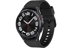 Samsung Galaxy Watch 6 Classic 43mm Bluetooth Smartwatch, Rotating Bezel, Fitness Tracker, Personalized HR Zones, Advanced Sleep Coaching, Heart Monitor, BIA Sensor, Health Insights, US Version, Black