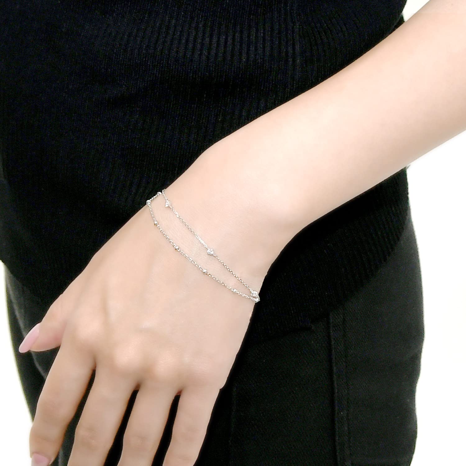 Canal 4C エレガントブレスレット Canal4℃ カナル 4°c ブレスレット フラワー 幸運 ヨンドシー