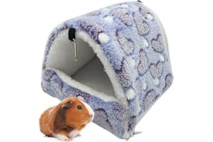 LeerKing Rat Hammock Bed Ferret Rodent Hammock Bed Hideout Cage Accessories Toy Bed for Guinea Pig Chinchilla Hedgehog Sugar Glider