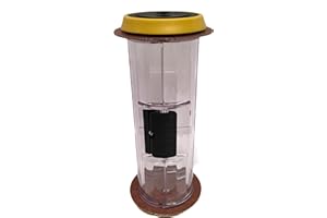 DRIVE THRU TUBES.COM Banking Drive Thru Carrier Stright Body Yellow Ends 4.5"