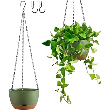 Amazon Best Sellers: Best Hanging Planters