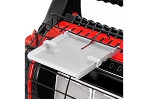 Wood Stove Fan Bracket, Multi-Purpose Heater Bracket for Buddy Heater Fireplace Fan/Heated Stuff Shelf, Stand with Clip for H