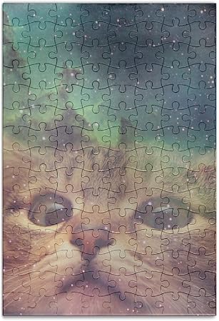 Amazon カスタマイズされた画像印刷スペースcatジグソーパズルパズルa4 1ピース ジグソーパズル おもちゃ