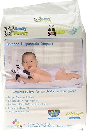 andy pandy biodegradable bamboo disposable diapers