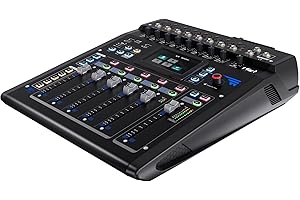 PSG AUDIO TQ-12 12-INPUTS DIGITAL MIXING CONSOLE TOUCHSCREEN WITH WIFI/ANDROID AND IOS APP