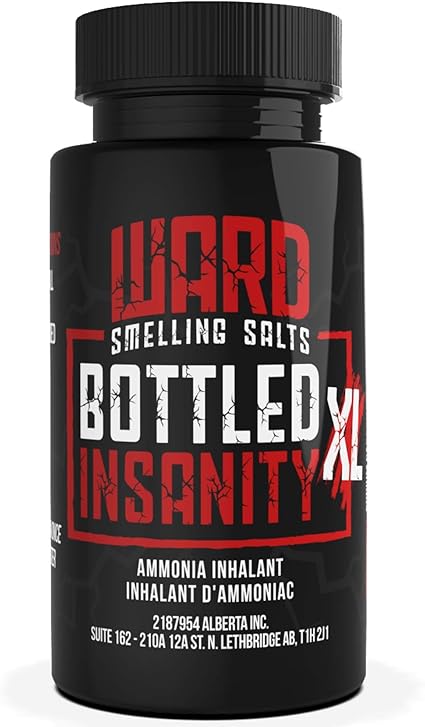 Buy Ward Smelling Salts Bottled Insanity Insanely Strong Ammonia Inhalant Smelling Salt For Powerlifting Hockey Football Weight Lifting And More Insane Smelling Salt Online At Low Prices In India Amazon In