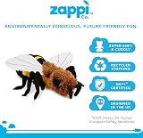 Zappi Co Honey Bee Plush Toy 33cm Safari Animals Collection Kids Soft Toy view 2