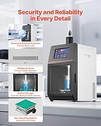 VEVOR 2 in 1 Ultrasonic Homogenizer, 2000W