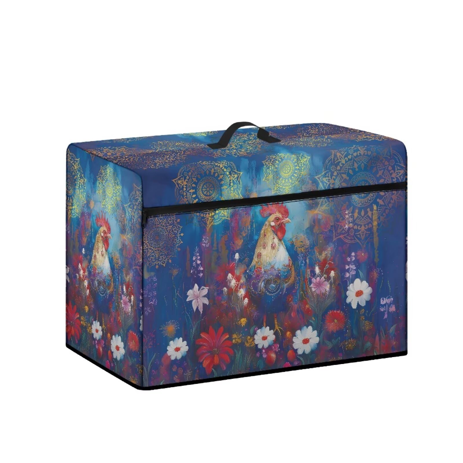 Yaparuogr Vintage Rooster Sewing Machine Covers