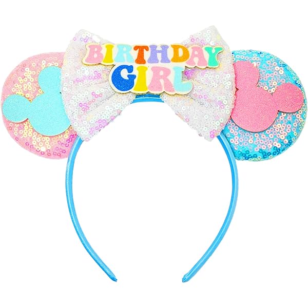 Diadema Con Orejas De Ratón Negra Y Roja – Con Lazo De Lunares, Suave Y Cómoda, Para Fiestas, Halloween Y Disfraces