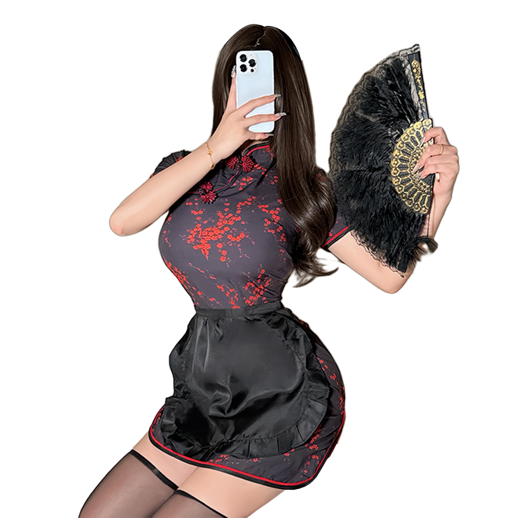 SINMIUANIME Sexy Cosplay Cheongsam Dress Chinese