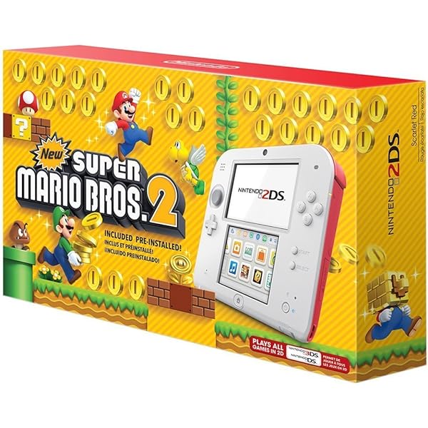 Amazon.com: Nintendo New 2DS XL - White + Orange (Renewed) : Video
