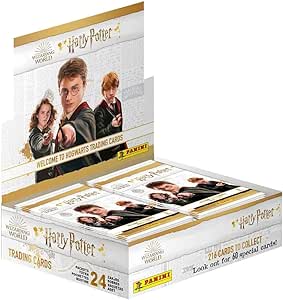 Panini France SA-HARRY POTTER SAGA TC - Caja de 24 bolsillos, 004220BOX24F