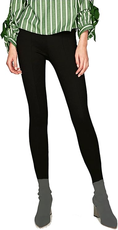 Leggings invernali da donna, casual, solide, caldi, elastici