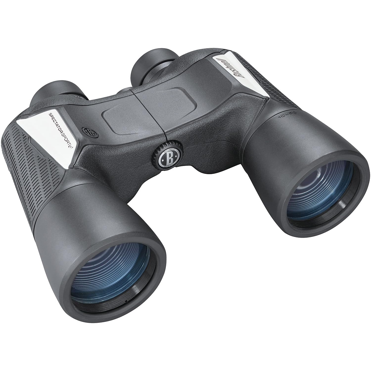 Bushnell - Spectator Sport - 10x50 - Black - Porro Prism - PermaFocus - Colored Tiles - Bird Watching - Sightseeing - Travelling - Wildlife - Outdoor - Binocular - BS11050