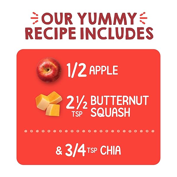 HAPPY TOTS APPLE AND BUTTERNUT SQUASH, 4.22 OZ