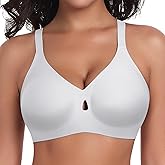 Womens Seamless Bra Wireless No Underwire Comfort Bras Buttery Soft