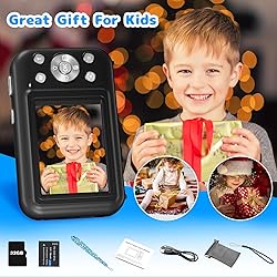 Digital Camera, Kids Camera with 32GB Card, FHD