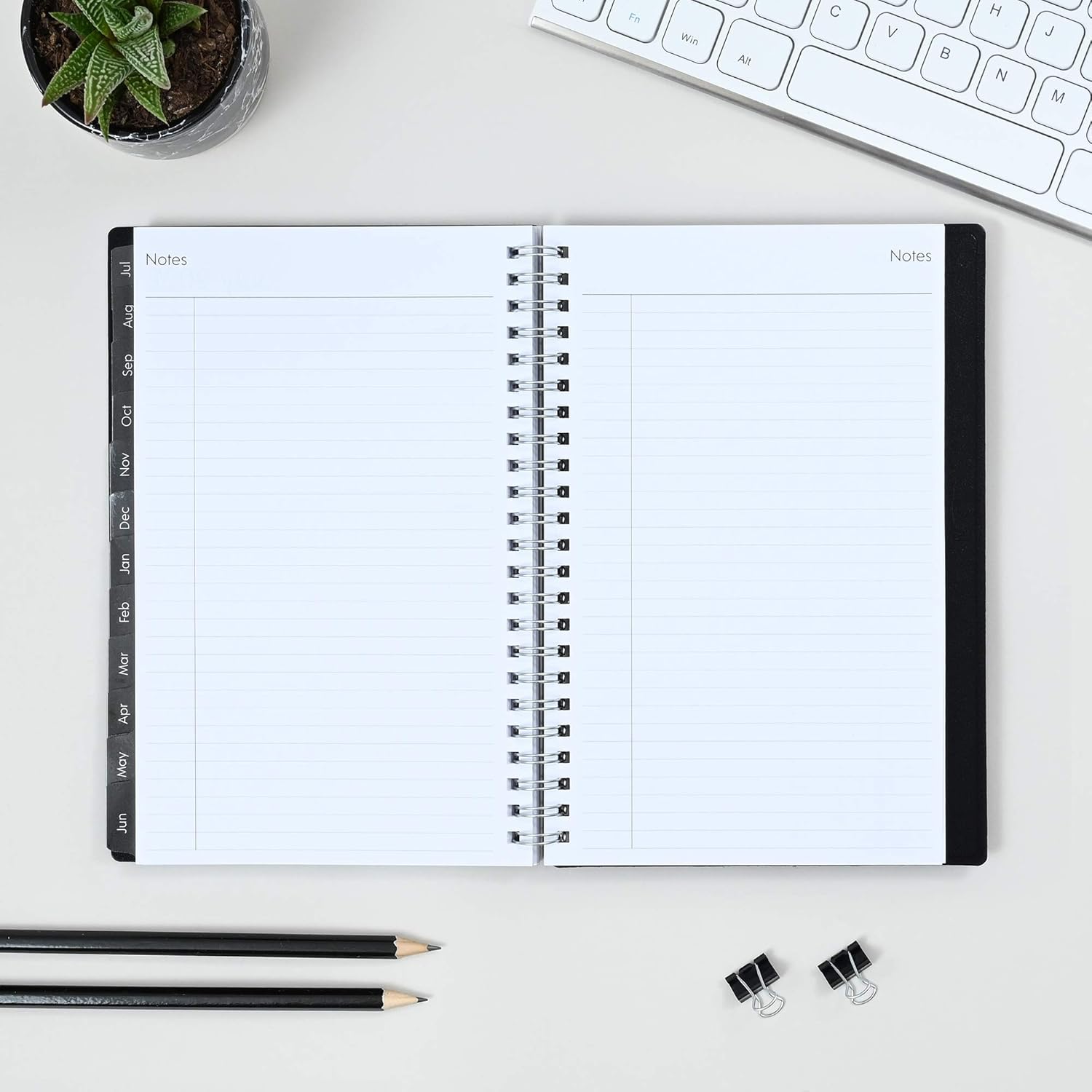Blue Sky 2021-2022 Academic Year Weekly & Monthly Planner, 5" x 8", Flexible Cover, Wirebound, Enterprise (130611) : Office Products