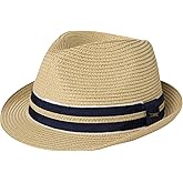 Comhats Oversize XL XXL Mens Summer Straw Fedoras Sun Hats Panama Derby Packable 57-64cm 22.4"-25.2" 7 1/8-8