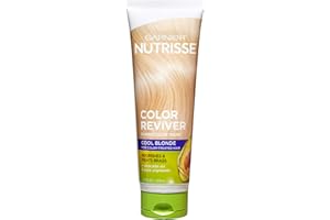 Garnier Nutrisse Color Reviver 5 Minute Nourishing Color Hair Mask, Cool Blonde, 4.2 fl. oz. (Pack of 2)