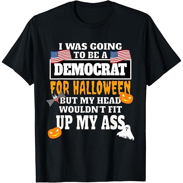 I Was Going To Be A Democratico Per Halloween Costume Maglietta - Foto 11