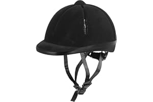 Xiaozxwlhq Adjustable Horse Riding Kids Helmet Equestrian for 2 to 6 Years Old, S Size and Head Size 48 to 54cm