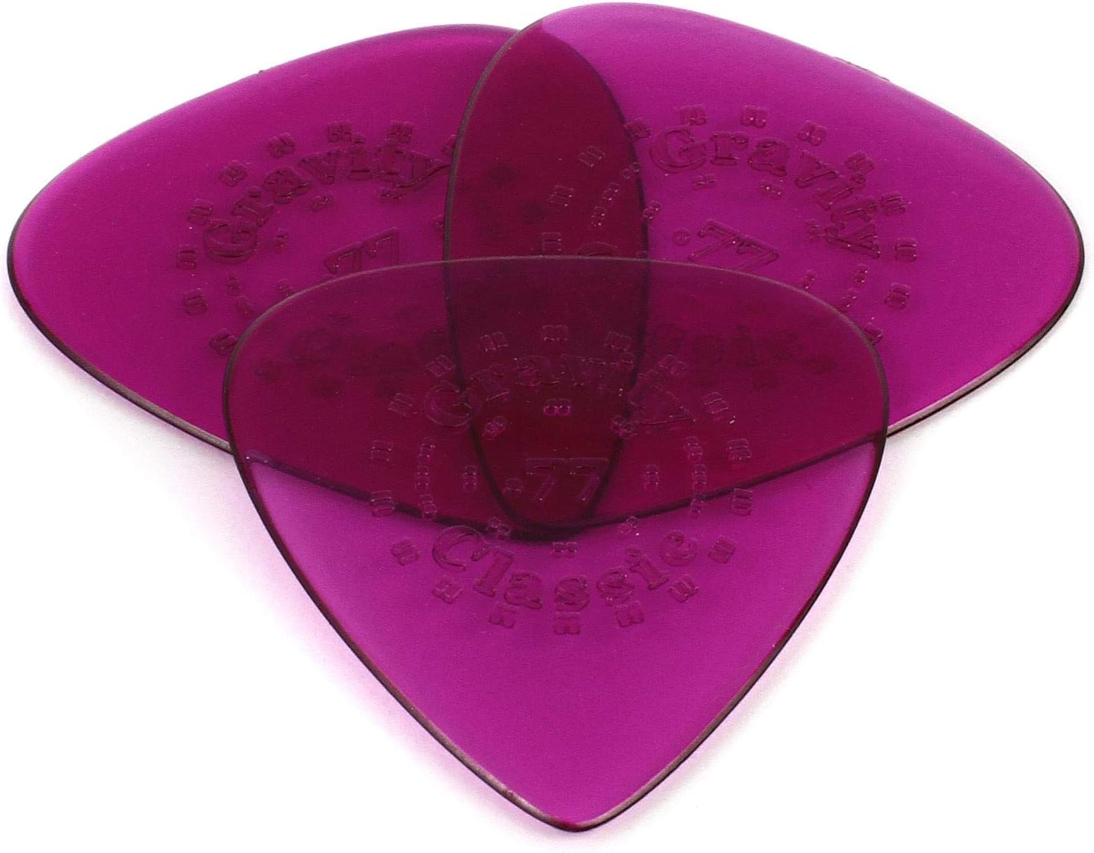Gravity Picks Classic 3-Pack - Standard .77 Millimeters