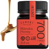Egmont Honey Raw Mānuka Honey | UMF 18+ MGO 700+ Certified | 8.8oz | 100% Pure &amp; Authentic | Made in New Zealand | Raw &amp; Unpasturised | Non-GMO &amp; BPA-Free Jar