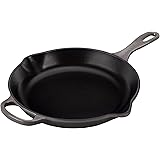 Le Creuset Enameled Cast Iron Signature Iron Handle Skillet, 10.25" (1-3/4 qt.), Oyster