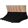 Hanes Men's Hanes Men's Socks, Double Tough Ankle Socks, 6 and 12-Pack