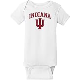 NCAA Arch Logo, Team Color Infant Creeper Bodysuit, College, University