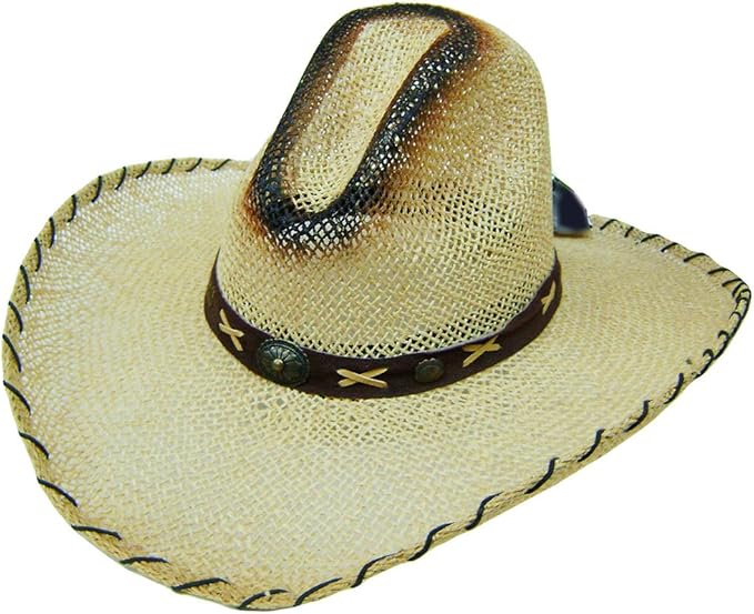 big brim straw cowboy hats