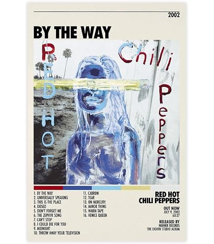 Amazon.com: Red Hot Chili Peppers By The Way Posters & Prints on