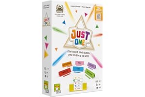 Asmodee Just One Party Game (2025 Refresh) - Cooperative Mystery Word Guessing Fun for Family & Friends, Kids & Adults, Ages 8+, 3-7 Players, 15 Minute Playtime