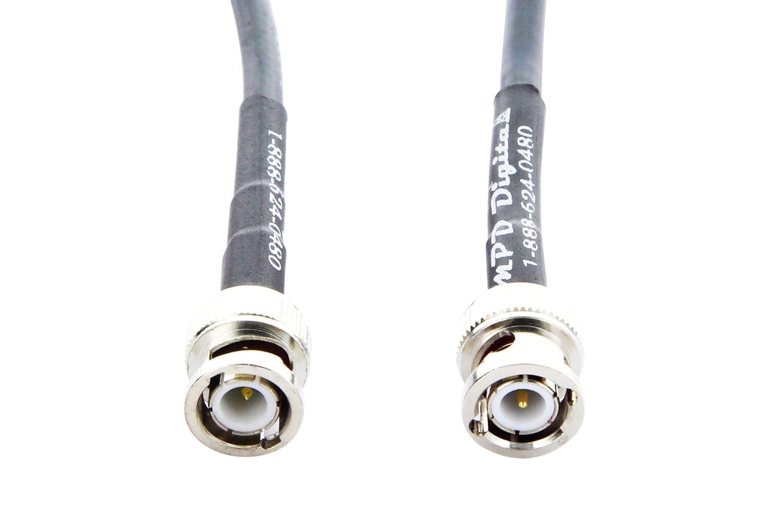 MPD Digital rg8x-bnc-antenna-cable-100ft RG-8X MILSPEC Mini-8 Coax with BNC Male to BNC Male Connectors On RG8x Jumpers, Antenna Lines and Patch Cables