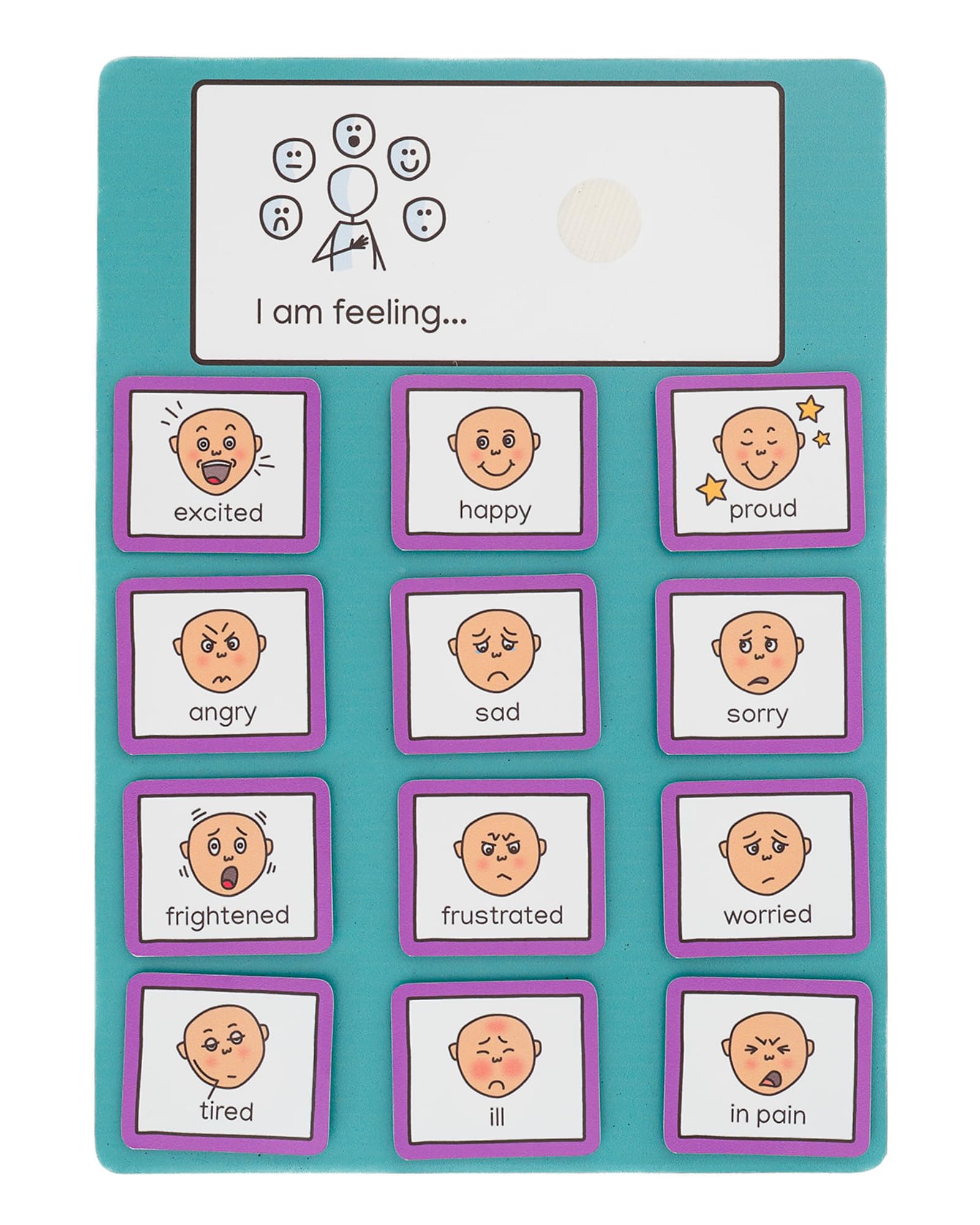 Create Visual Aids I Am Feeling Chart, (D) Emotions Visual Symbols To Support Emotional Development, SEND, ASD