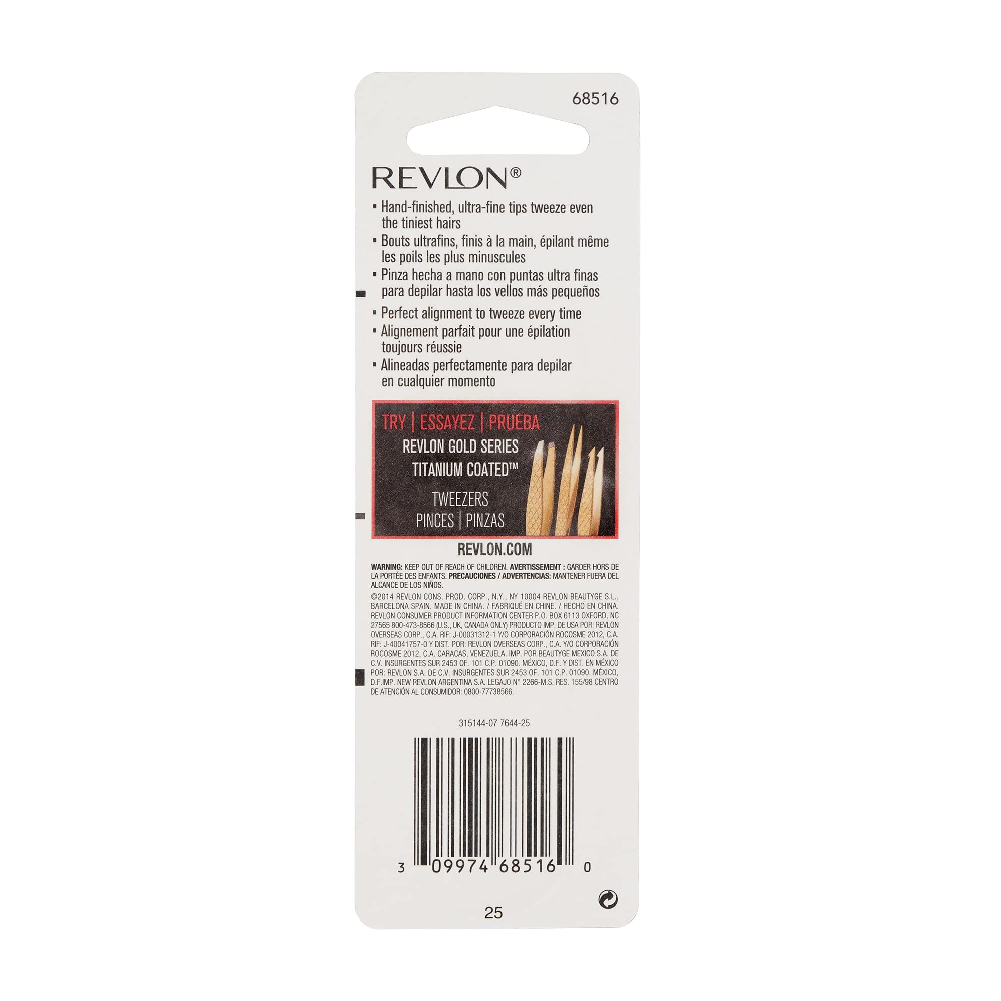 REVLON Ultimate Tweezer, Slant Tip