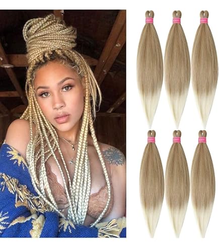 Amazon.com : Pink Braiding Hair Pre Stretched 20inch Kids Braiding