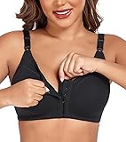 DotVol Women's Front Closure Cotton Wireless